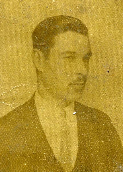 KKE 2078.jpg - Fot. Portet. Stanisław Żakiewicz – tata Łucji Jaczewskiej (z domu Żakiewicz), Wilno, lata 20-te XX wieku.